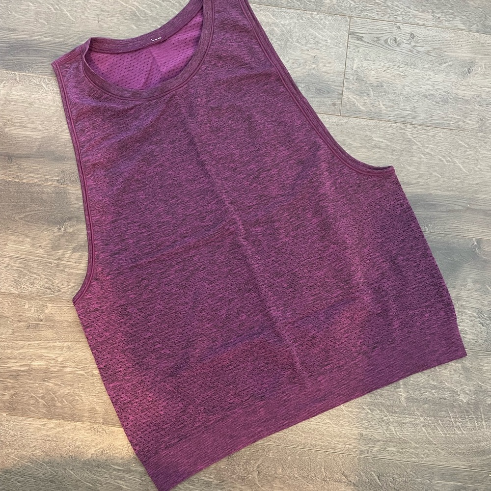 Lululemon breeze by muscle tank sz 8